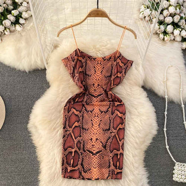 Robe Serpent Rouge